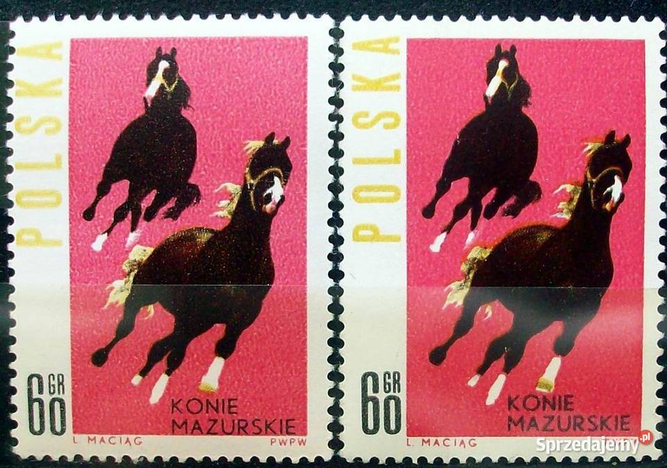 Znaczki polskie 1963 IV kwartał luzaki Leźnica Wielka-Osiedle