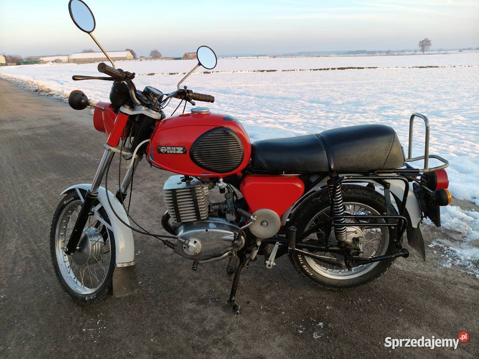 Motocykl MZ TS 250 1980r z dokumentami Nowe Skalmierzyce