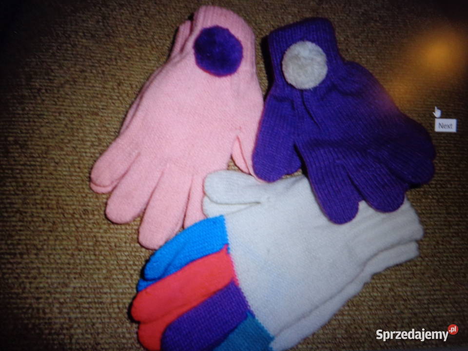 Rękawiczki dziecięce pięciopalcowe Poznań