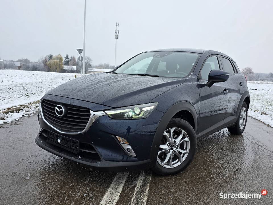Mazda CX3 20 benzyna 150 4x4 manual bezwypadkowy asystent parkowania Lublin