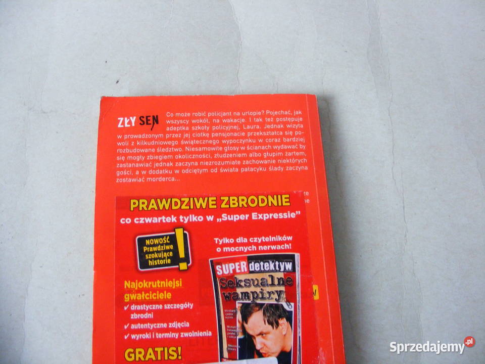 Zły sen Krakowski Błąd krytyczny Ridpath Pewna Oborniki Śląskie sprzedam