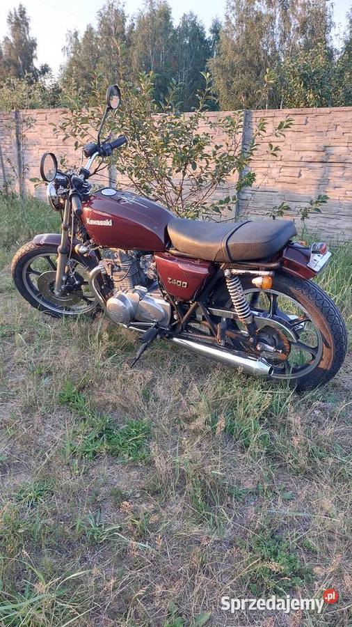 Kawasaki z 400 brat style naked Andrespol