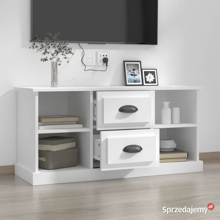 Szafka pod TV biała 995x355x48 materiał Warszawa
