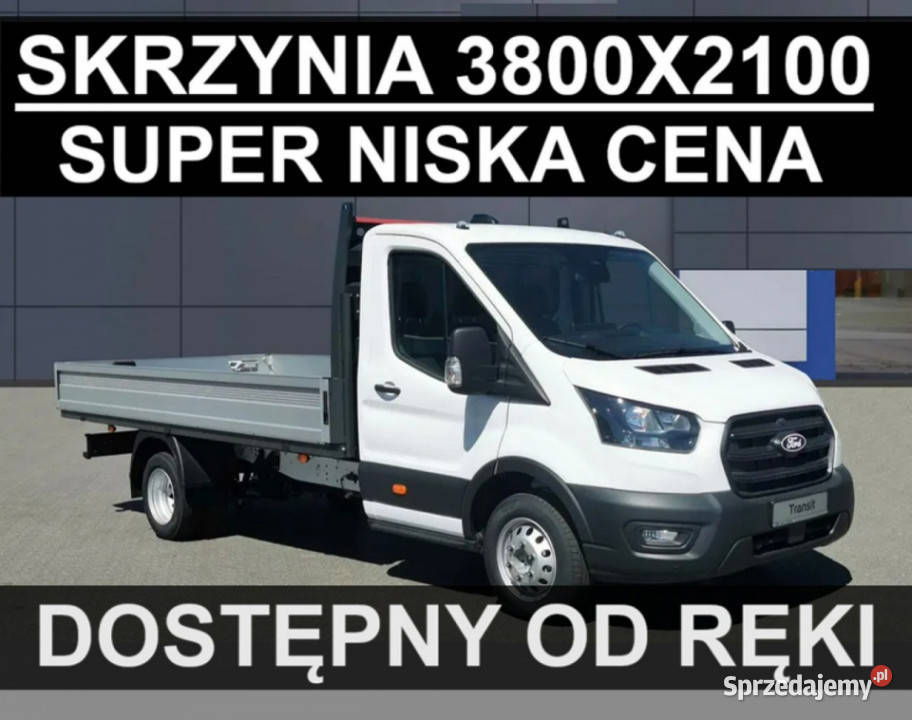 Ford Transit Skrzynia 3800x2100 Super Niska 1km zachodniopomorskie