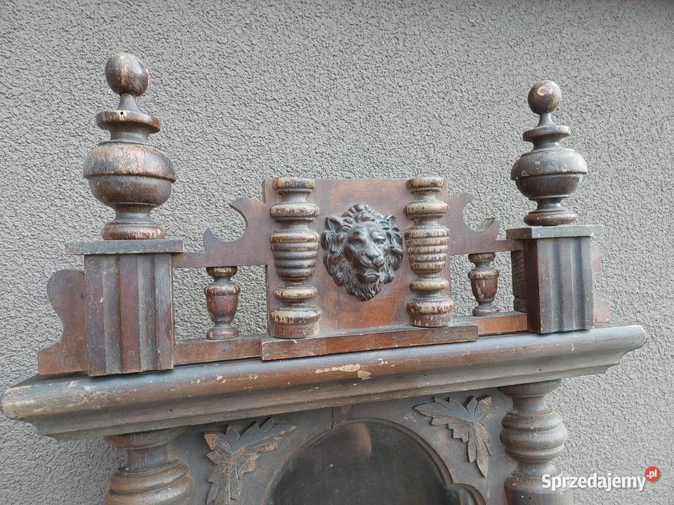 S093 Skrzynia skrzynka obudowa starego zegara Tczew sprzedam