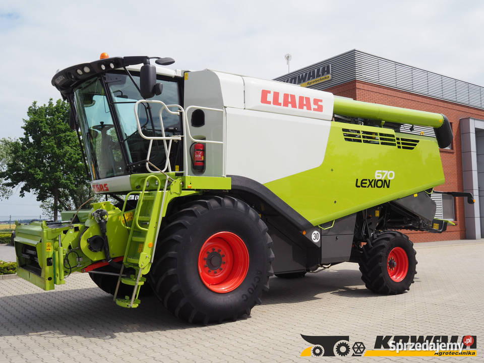 Claas Lexion 670 MONTANA V770 Kombajn zbożowy Stęszew sprzedam