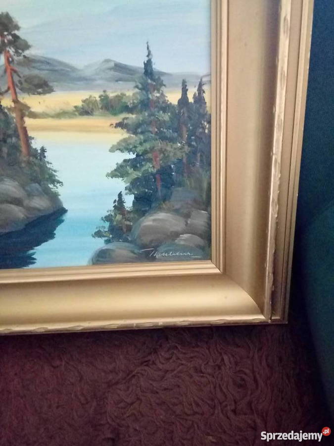 obraz olejny krajobraz Malarstwo Gorzów Wielkopolski