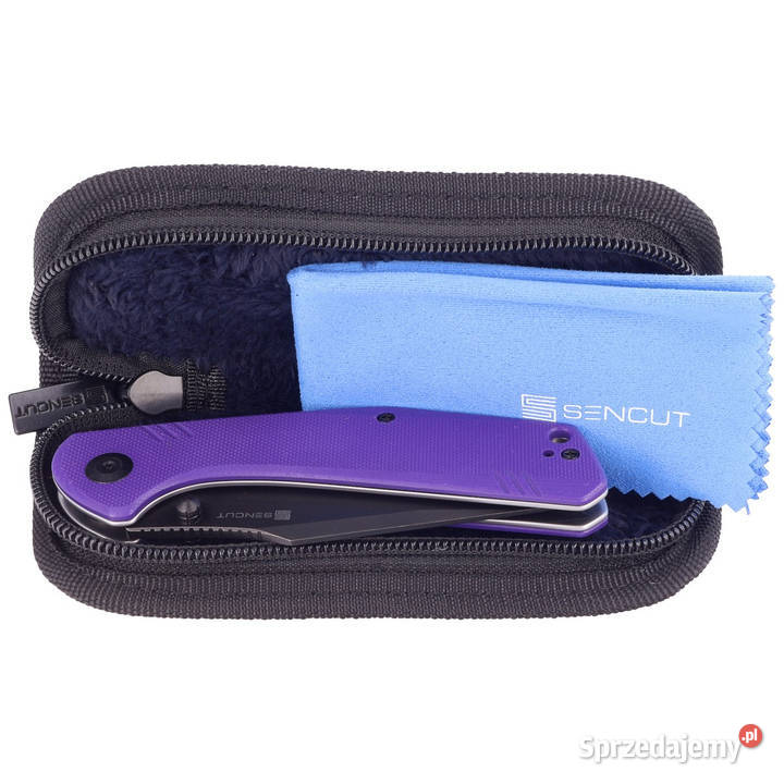 Nóż składany Sencut Actium Purple G10 Black Warszawa