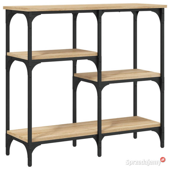 Stolik konsolowy dąb sonoma 80x29x75 WM834076 Warszawa