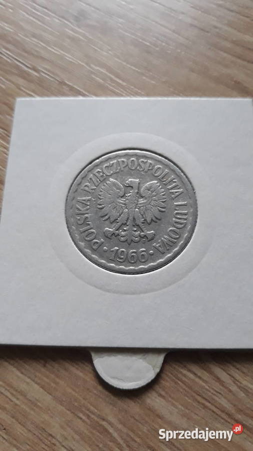 1 złoty 1966 rPRLRzadkość 4Cudeńko Numizmatyka Konin