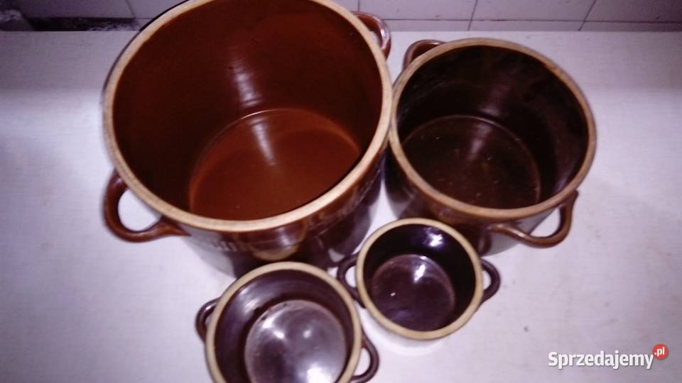 garnki kamienne 4 śląskie Częstochowa