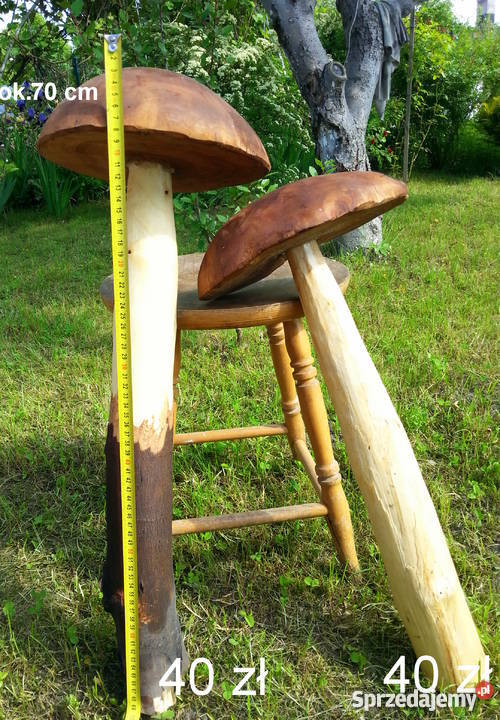 Rękodzieło drewniane grzyby Rybnik sprzedam