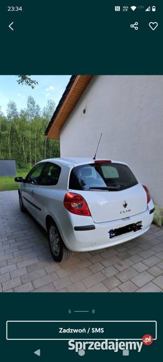 Renault Clio Salon Polska 2009 Komorowo