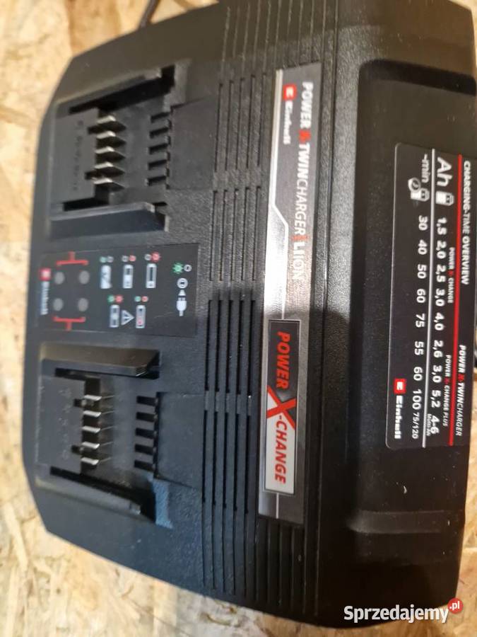 Ładowarka podwójna EINHELL Power X CHANGE 18V Li wielkopolskie Głogowa sprzedam