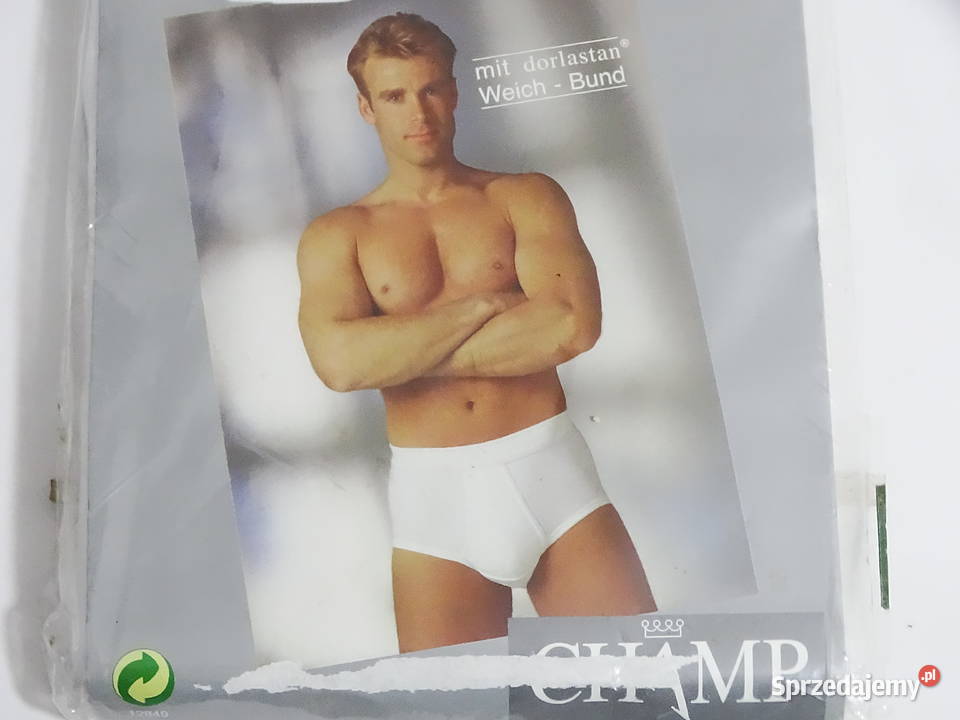 Męskie slipy CHAMP 100 bawełna rozmiar 6 M lubelskie Biłgoraj