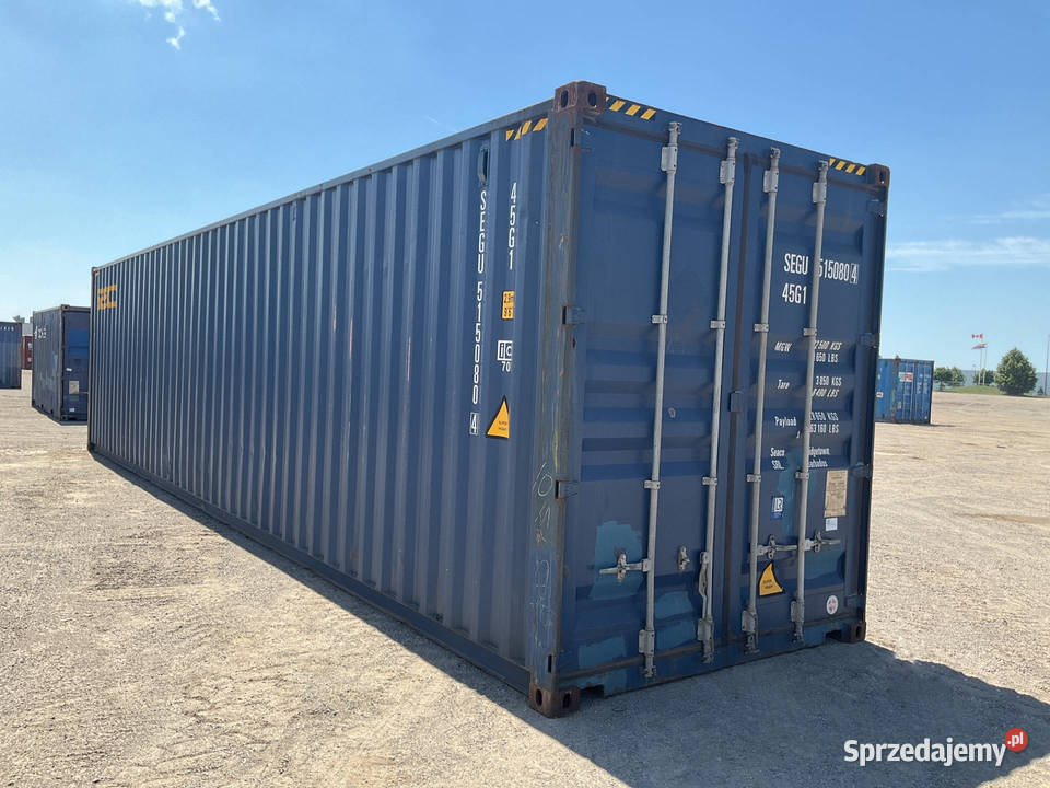 Kontener morski magazynowy 40 DVHC 12 metrowy podkarpackie Lubaczów sprzedam