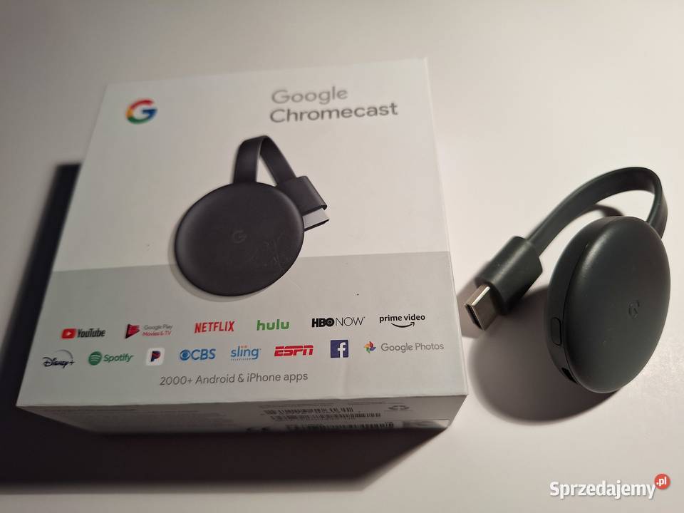 Google Chromecast 3 HDMI SMART TV mazowieckie