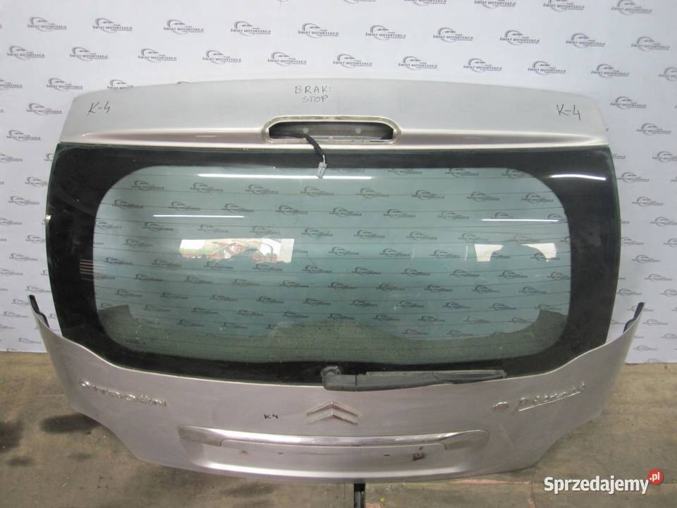 CITROEN C3 PICASSO 10r klapa tył sprzedam