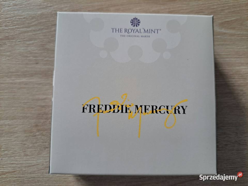 Moneta Kolekcjonerska Freddie Mercury Kolorowa Numizmatyka Radom