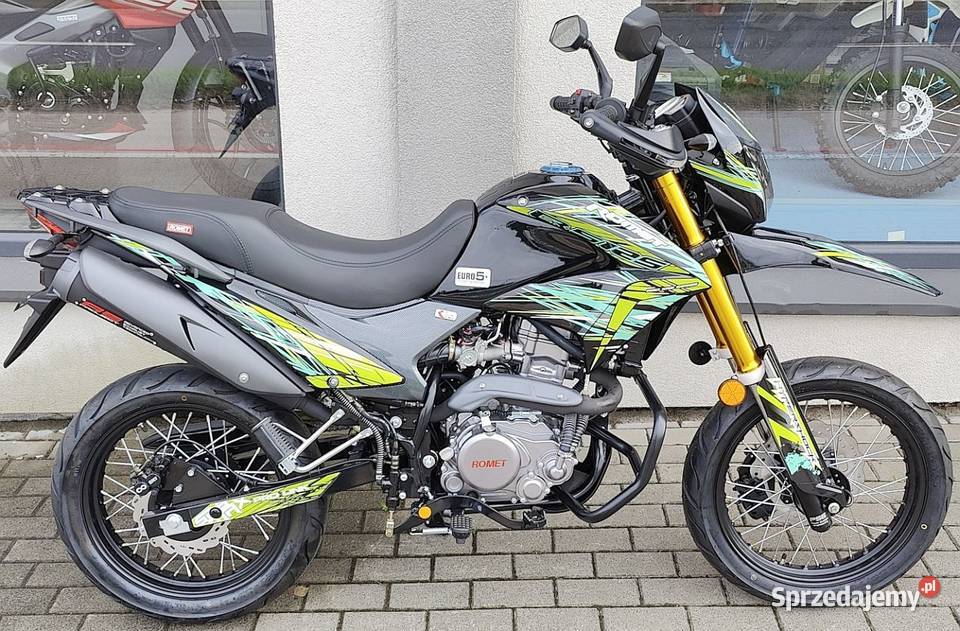 ROMET CRS 125 Supermoto EURO 5 2025 SALON SERWIS czterosuwowy Bielsko-Biała