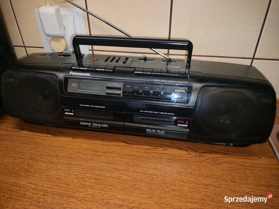Radiomagnetofon PANASONIC RXFT600 mazowieckie Płock