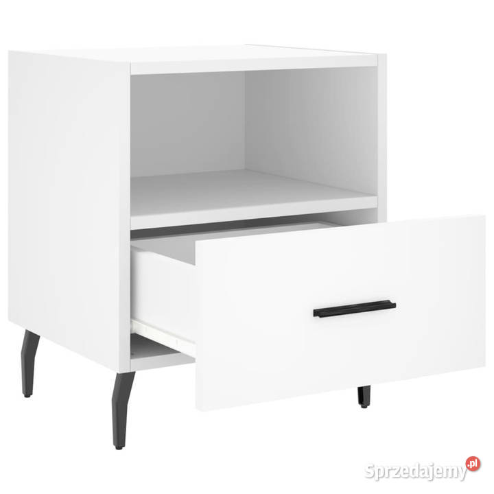 Szafki nocne 2 białe 40x35x475 WM827469 mazowieckie Warszawa