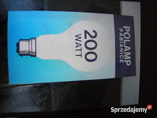 Zarowki 200WE27 6 sztuk20 zl Rzeszów sprzedam