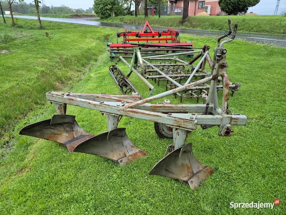 Pług 3skibowy zagonowy śląskie Kowale sprzedam