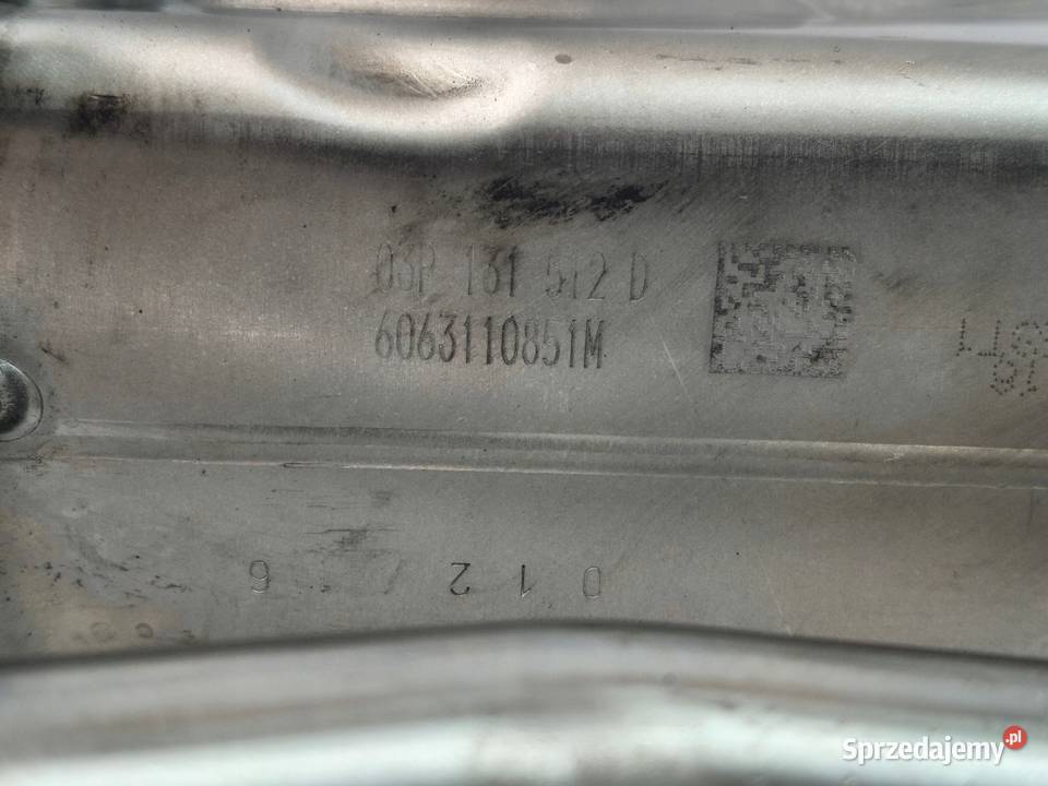 CHŁODNICA SPALIN VW Polo V 12 TDI egr 03P131512D Chełm