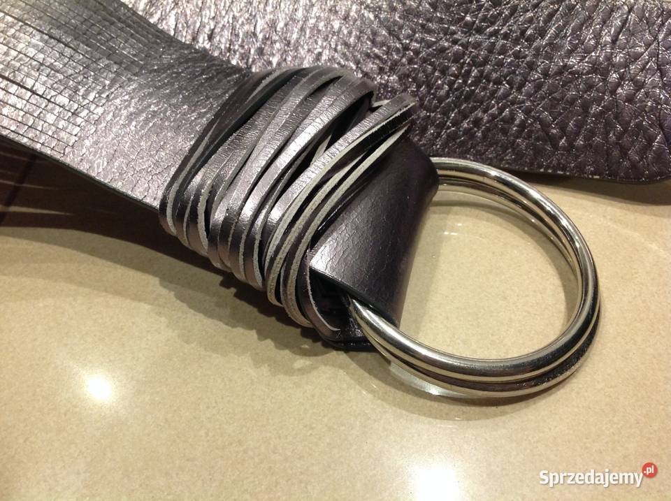 Pasek Szeroki Skórzany Damski LUISA CERANO ML Nowa Sól