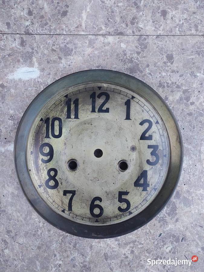 685 Tarcza starego zegara GB 185 5732 Gustav Tczew