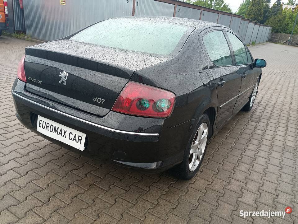 ŁADNY I ZADBANY PEUGEOT 407 diesel 20