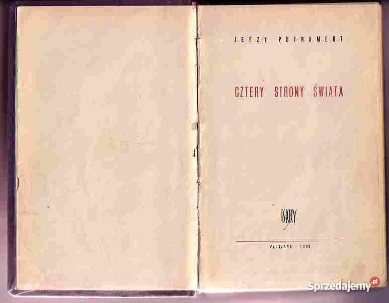 2705 CZTERY STRONY ŚWIATA JERZY PUTRAMENT