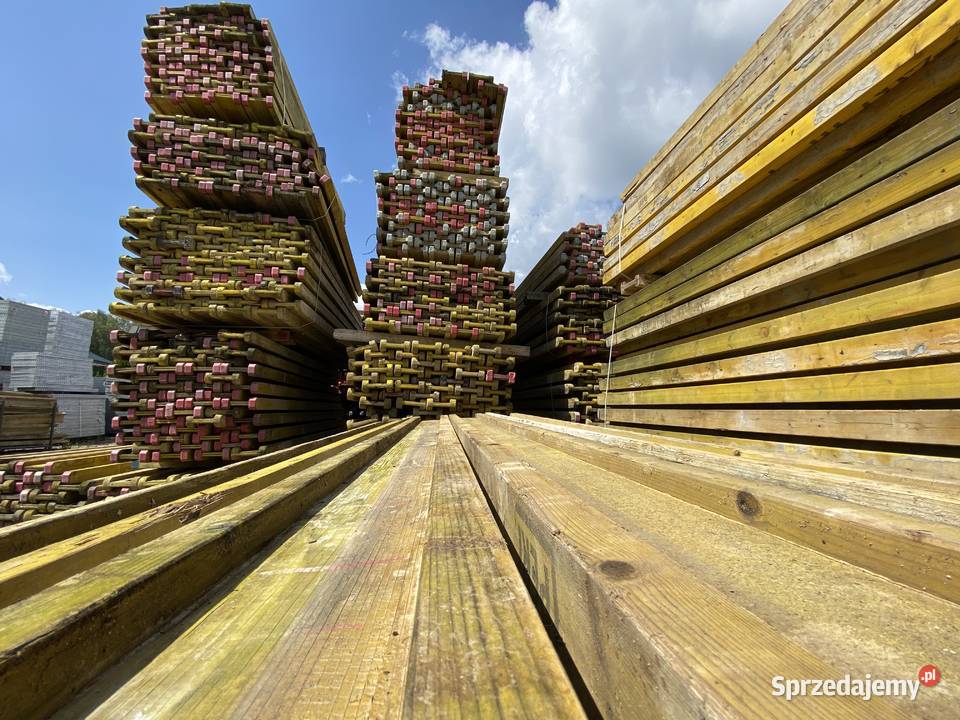 Dźwigary budowalne używany H20 szalunek stropowy małopolskie Kraków