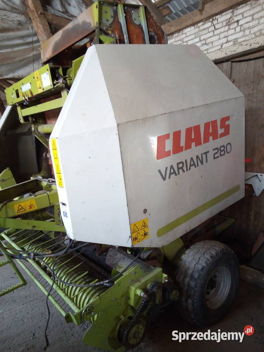 Prasa Claas variant 280 260180 Cała na części Zbuczyn