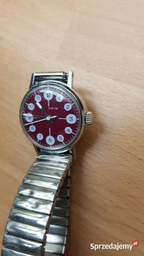 Zegarek retro Prim Biedronka Chorzów