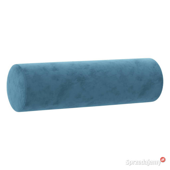 3osobowa sofa z poduszkami niebieska 180 aksamit mazowieckie Warszawa sprzedam