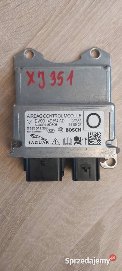 Moduł sensor Airbag JAGUAR XJ X351 DW9314D374AD osobowe Komputery Szczecin