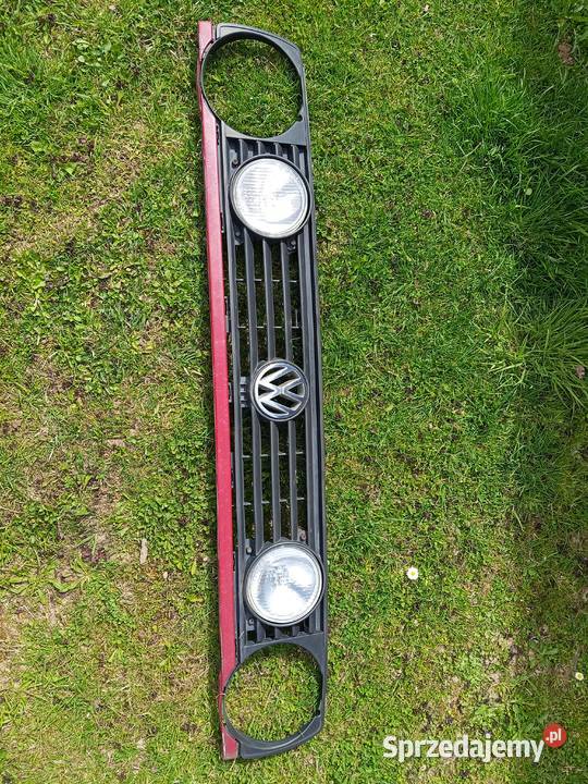Grill na 4 lampy Golf MK2 atrapa przednia lampy Frysztak