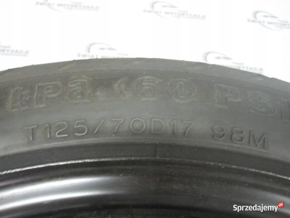 TOYOTA AVENSIS AURIS koło dojazdowe 1257017 98M Koła dojazdowe