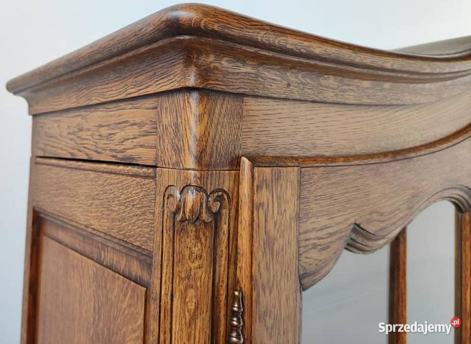 Piękna dębowa biblioteka ludwikowska sklep Dąbrowa Górnicza