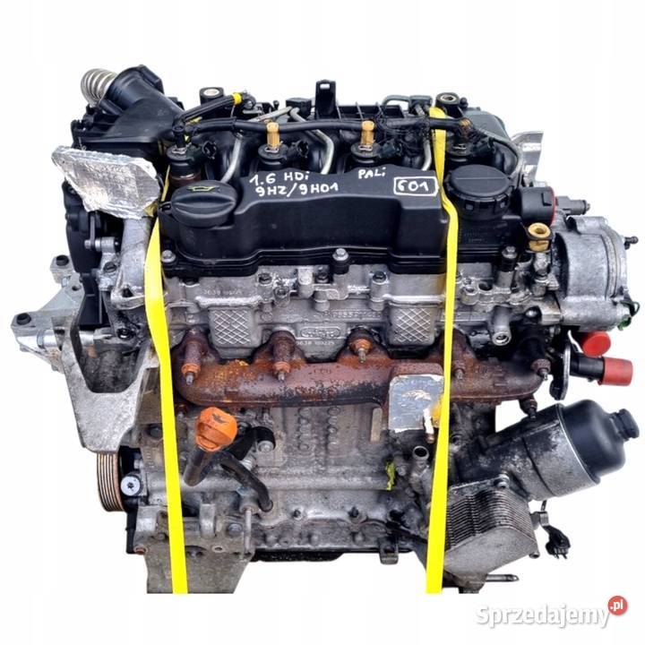 SILNIK KOMPLET Citroen C4 II 16 HDI 109 pali 9HZ lubelskie Chełm