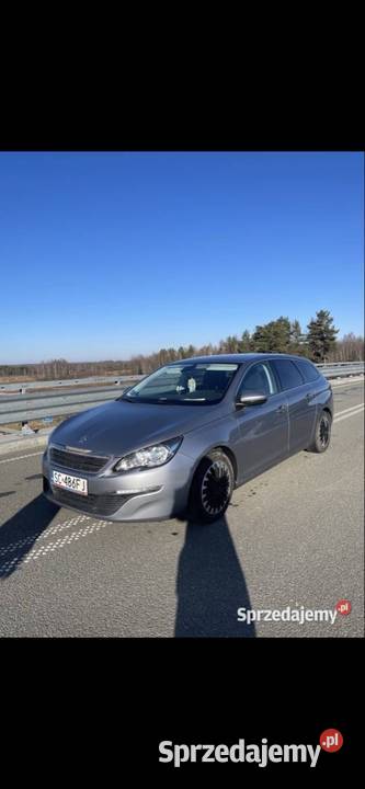 Peugeot 308 SW 16 BlueHDi 2015 Bogata historia śląskie