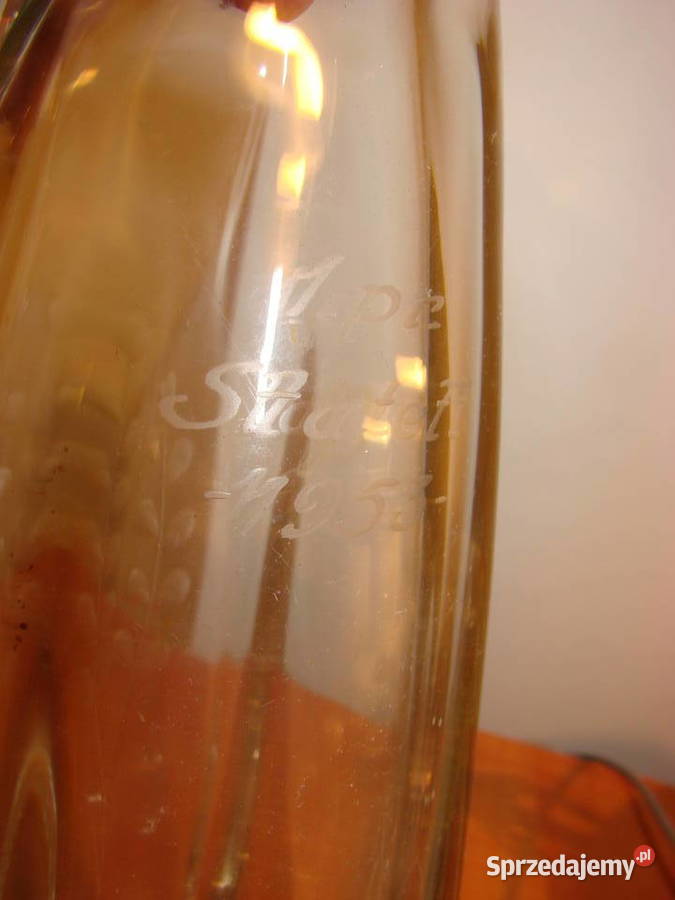 pamiątkowy wazon 1953 r Pruszcz Gdański