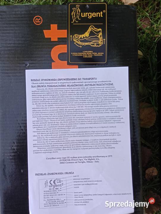 Buty robocze urgent rozmiar 43 Pacierzów