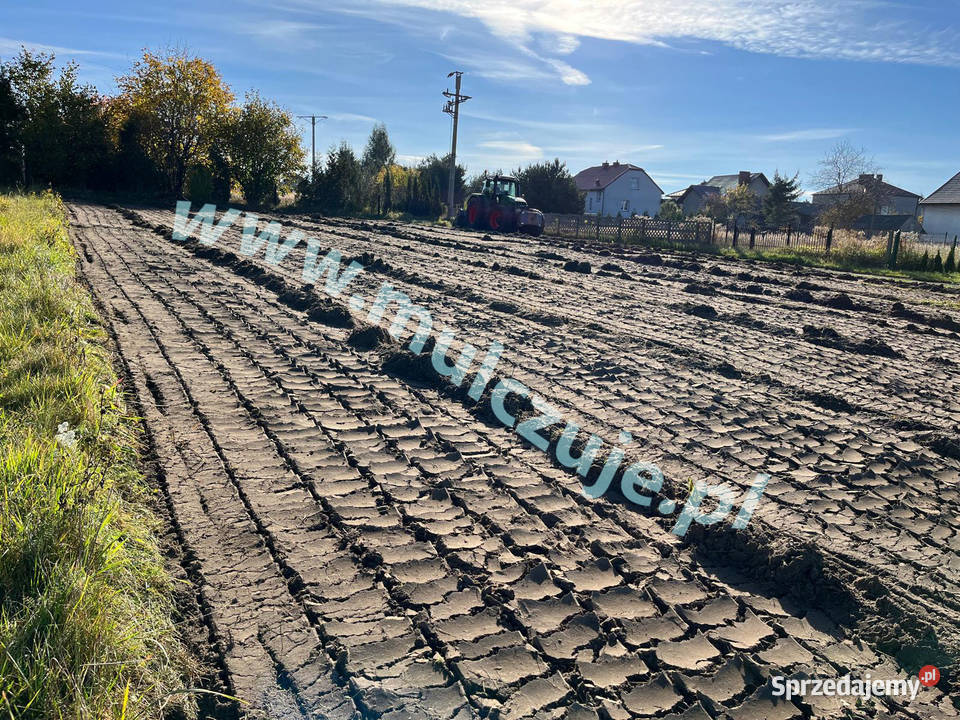 Mulczowanie wgłębne powierzchniowe rekultywacja Jaworzno