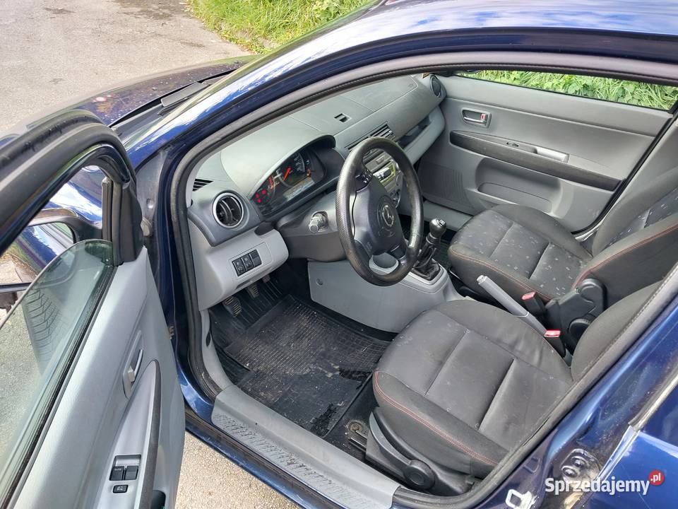 Mazda 2 2004 3500zl nowe sprzęgło i akumulator wspomaganie kierownicy śląskie Sosnowiec