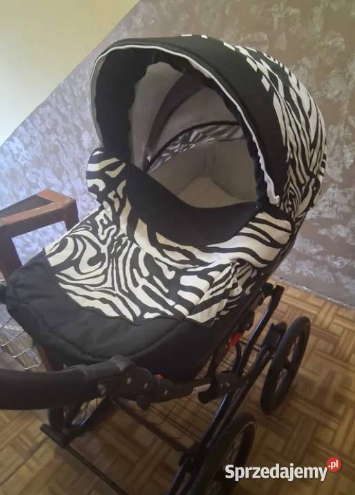 Wózek retro gondola zebra Wielofunkcyjne Sławków