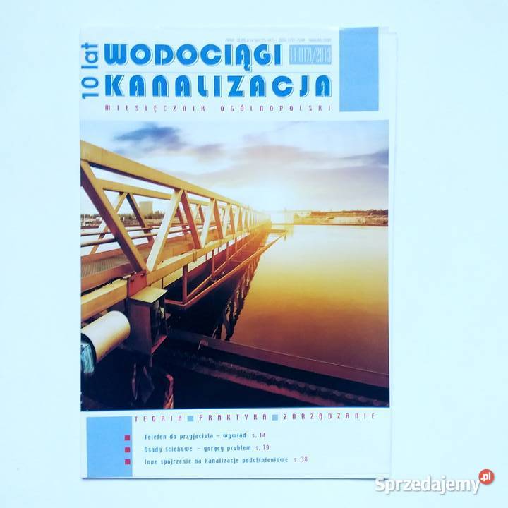 Wodociągi Kanalizacja Miesięcznik 11 1172013 Łódź sprzedam