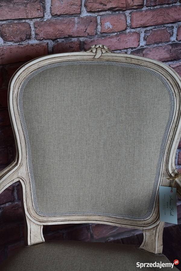Fotel shabby chic ludwik unikat prowansja sprzedam